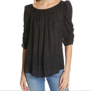Frame Black Silk blouse, s/p